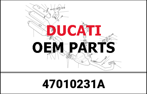 DUCATI / ドゥカティ Genuine FRAME FRONT PART | 47010231A