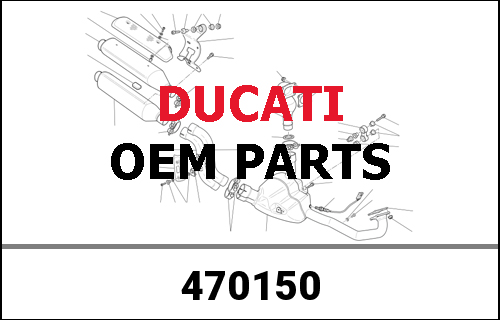 DUCATI / ドゥカティ Genuine SCREW | 470150