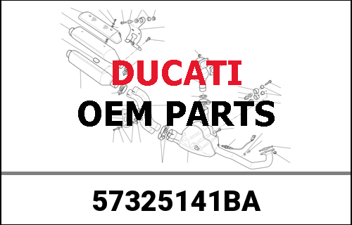 DUCATI / ドゥカティ Genuine SILENCER | 57325141BA