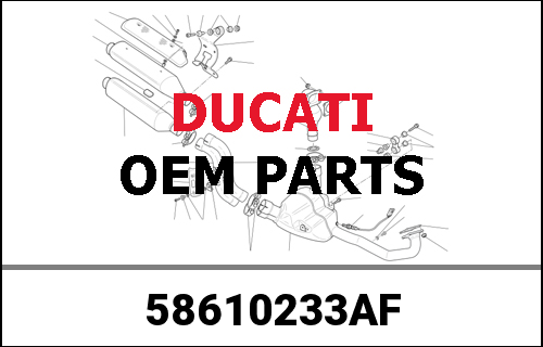 DUCATI / ドゥカティ Genuine FUEL TANK | 58610233AF