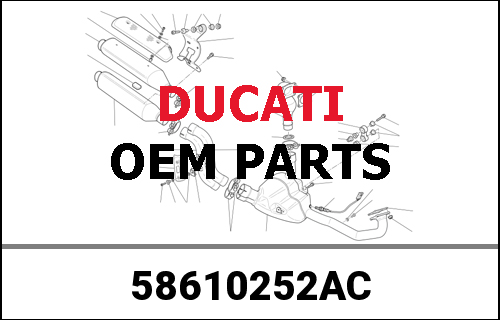 DUCATI / ドゥカティ Genuine FUEL TANK | 58610252AC