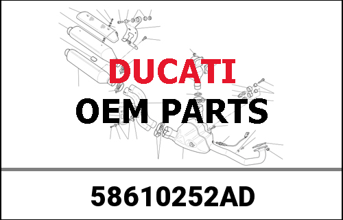 DUCATI / ドゥカティ Genuine FUEL TANK | 58610252AD