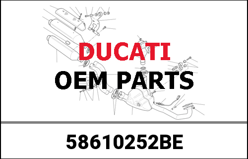 DUCATI / ドゥカティ Genuine RED FUEL TANK | 58610252BE