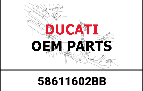 DUCATI / ドゥカティ Genuine BLACK TANK 848/10 | 58611602BB