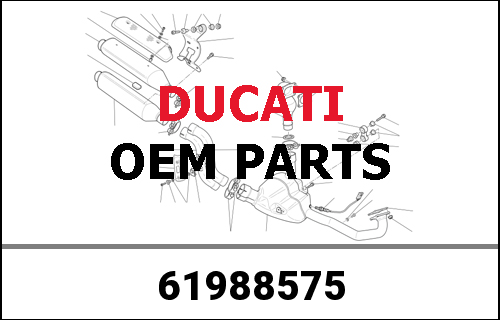 DUCATI / ドゥカティ Genuine HEX. NUT | 61988575