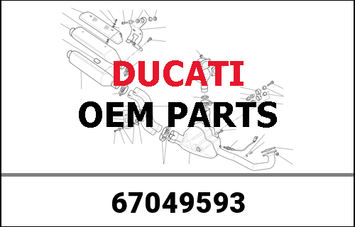 DUCATI / ドゥカティ Genuine COMPLETE CRANKCASE HALVES | 67049593