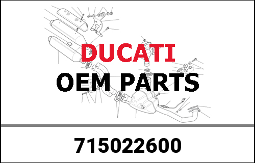 DUCATI / ドゥカティ Genuine SCREW | 715022600