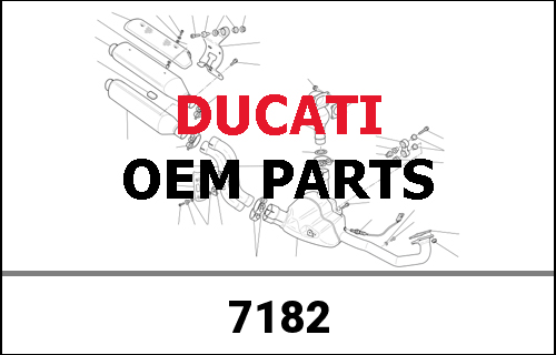 DUCATI / ドゥカティ Genuine CMPL.2/1 CARB.EXHAUST 900SS | 7182