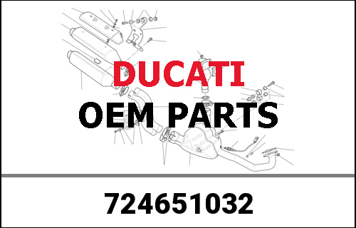 DUCATI / ドゥカティ Genuine HEX. NUT | 724651032