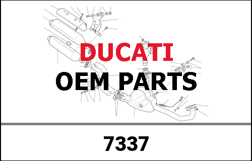 DUCATI / ドゥカティ Genuine SOUNDDEAD.KIT FOR SIL.OVHL | 7337