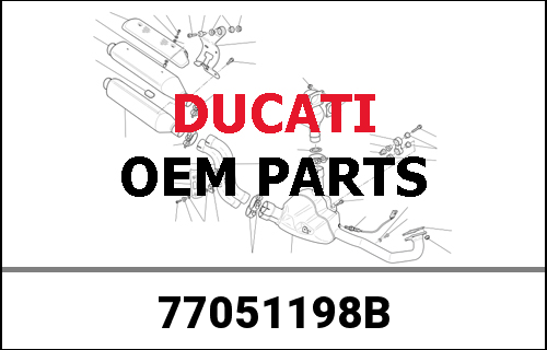 DUCATI / ドゥカティ Genuine SCREW | 77051198B