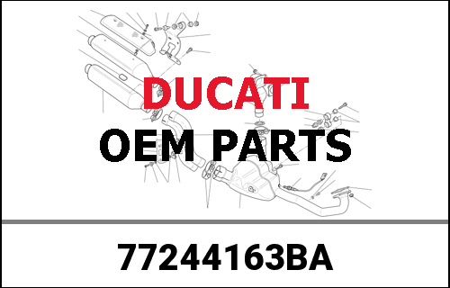 DUCATI / ドゥカティ Genuine SCREW TBEI M5X10 | 77244163BA