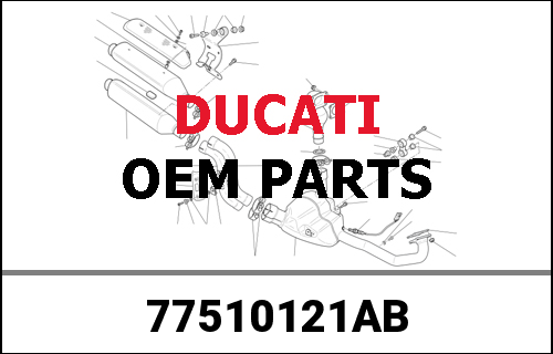 DUCATI / ドゥカティ Genuine SCREW | 77510121AB