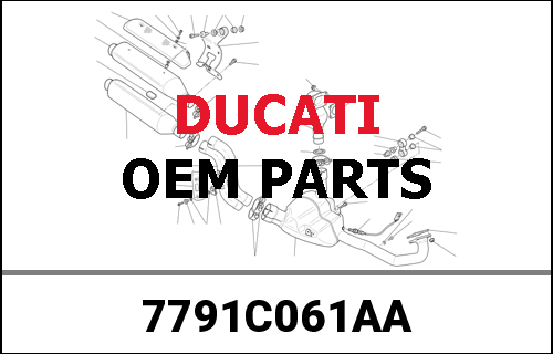 DUCATI / ドゥカティ Genuine SCREW, SPECIAL | 7791C061AA