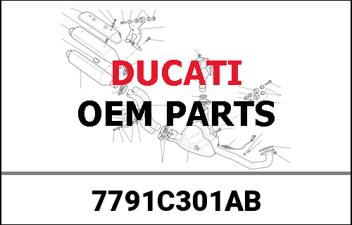 DUCATI / ドゥカティ Genuine SCREW, SPECIAL | 7791C301AB