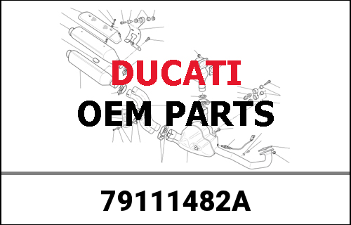 DUCATI / ドゥカティ Genuine HANDSFREE GASKET CLOSED 1706 | 79111482A