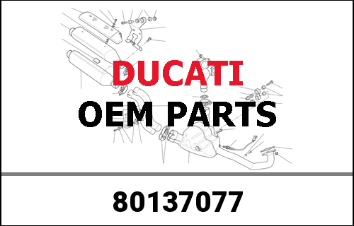 DUCATI / ドゥカティ Genuine DISTANCE PIPE | 80137077