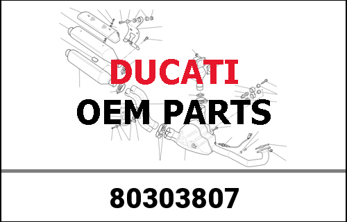DUCATI / ドゥカティ Genuine LOWER R.H. TRANSFER | 80303807