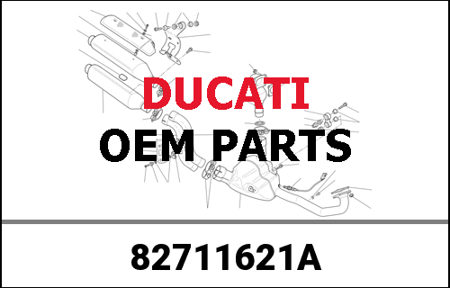 DUCATI / ドゥカティ Genuine PLATE | 82711621A