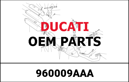 DUCATI / ドゥカティ Genuine CMPL OVL CARB SIL ASSY M900 | 960009AAA