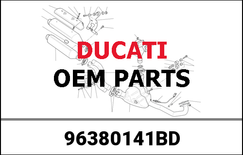 DUCATI / ドゥカティ Genuine SET CERCHI A RAGGI MTS 1706 - BLK | 96380141BD