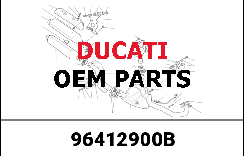 DUCATI / ドゥカティ Genuine KIT ALLUMINIUM HIGH POWER MS4 | 96412900B