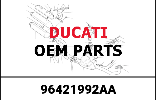 DUCATI / ドゥカティ Genuine SILENZIATORE DX RACING EVO AKRAPOVIC | 96421992AA