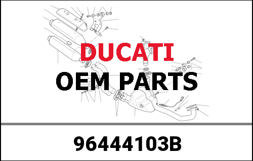 DUCATI / ドゥカティ Genuine KIT PLUS-RAI.TIT.SIL.D50 1000M | 96444103B