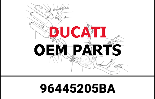 DUCATI / ドゥカティ Genuine TRANSF. KIT 2-1-2 D.57 999S/05 | 96445205BA