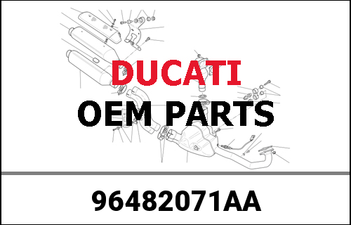 DUCATI / ドゥカティ Genuine RACING MANIFOLD ASS. SF V2 | 96482071AA