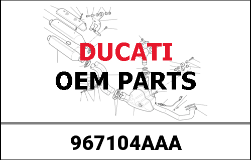 DUCATI / ドゥカティ Genuine CMPL KIT D PERFORMANCE 150MM | 967104AAA