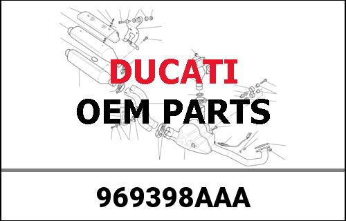 DUCATI / ドゥカティ Genuine PAIR OF CARBON SIDE PANELS ST | 969398AAA