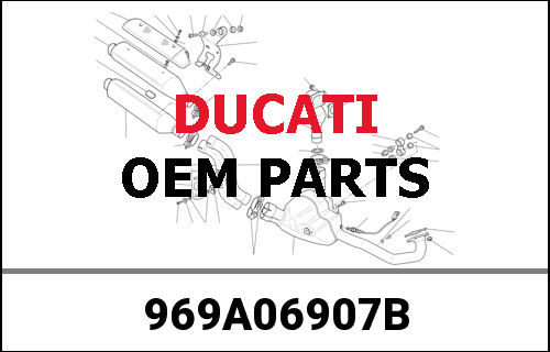 DUCATI / ドゥカティ Genuine Aluminium fuel tank - SBK | 969A06907B