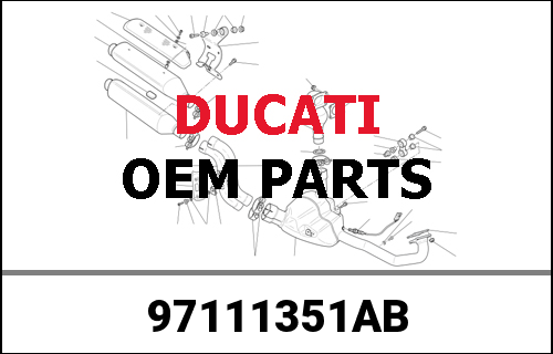 DUCATI / ドゥカティ Genuine TANK LH COVER - GP BLACK | 97111351AB