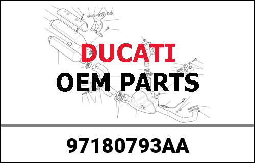 DUCATI / ドゥカティ Genuine SINGLE-SEATER RED TAIL GUARD SET SFV2/SF | 97180793AA