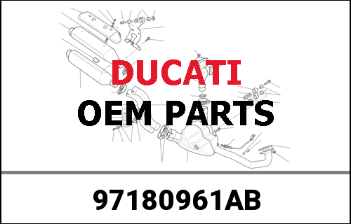 DUCATI / ドゥカティ Genuine 1803 TIP KIT - BLACK | 97180961AB