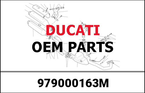 DUCATI / ドゥカティ Genuine TIT.SIL+STAI.ST.MAN.749R04 | 979000163M