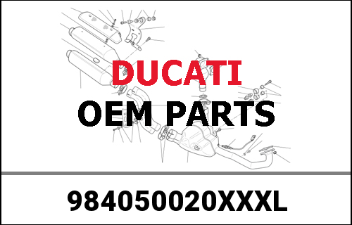 DUCATI / ドゥカティ Genuine BLACK TROUSERS"DUCATI / ドゥカティ SERVICE" | 984050020XXXL