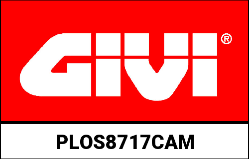 GIVI Side case carrier for monokey CAM side case with lateral offset right - Benelli TRK 702 23 | PLOS8717CAM - Webike Thailand