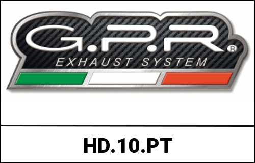 GPR DUAL HOMOLOGATED SLIP-ON EXHAUST SYSTEM | HD.10.PT - Webike Thailand