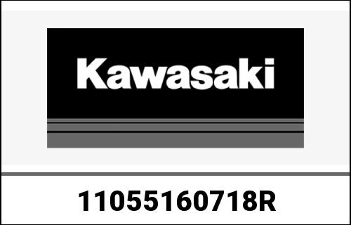 KAWASAKI / カワサキ Genuine BRACKET,RR,LH,F.S.BLACK ZR1000 | 11055160718R