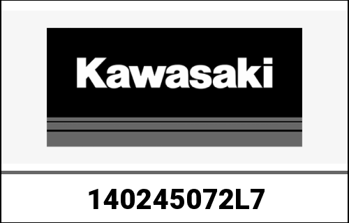 KAWASAKI / カワサキ Genuine COVER,SEAT,RED/GRAYSTONE ZX600 | 140245072L7