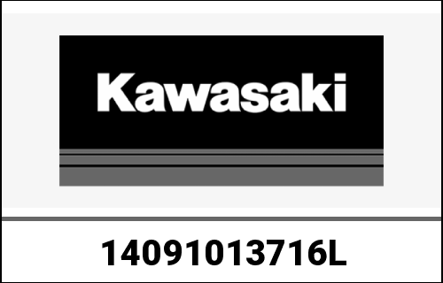 KAWASAKI / カワサキ Genuine COVER,SIDE,LH,D.R.RED KVF750DB | 14091013716L