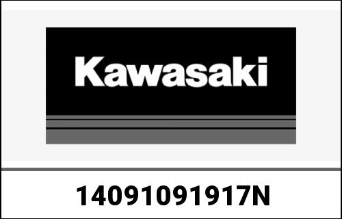 KAWASAKI / カワサキ Genuine COVER,SIDE BAG,LH,N.SILV ZG140 | 14091091917N