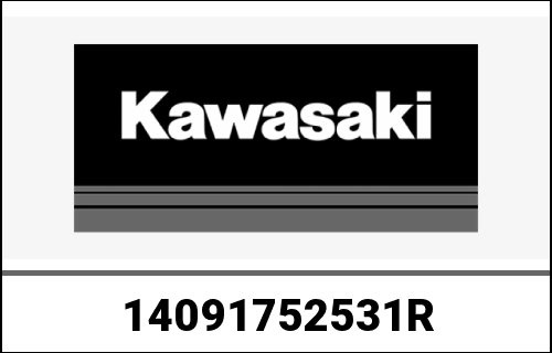 KAWASAKI / カワサキ Genuine COVER,FUEL TANK,S.GREEN KVF360 | 14091752531R