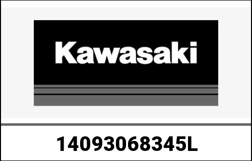 KAWASAKI / カワサキ Genuine COVER,TANK,LH,F.EBONY ZX1000KF | 14093068345L
