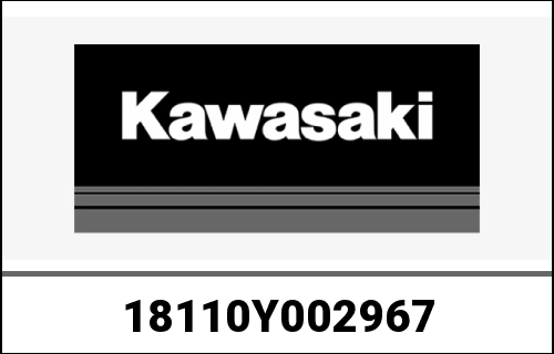KAWASAKI / カワサキ Genuine BODY END-MUFFLER,M.M.GRA SC125 | 18110Y002967