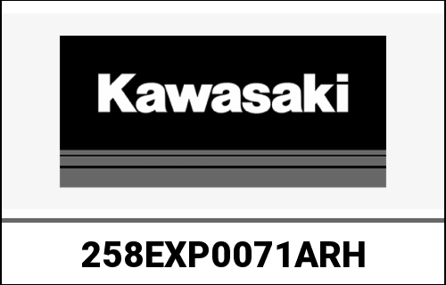 KAWASAKI / カワサキ Genuine SPARE MUFFLER, RIGHT SID ZRT00 | 258EXP0071ARH