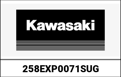 KAWASAKI / カワサキ Genuine SUGOMI AKRAPOVIC, Z1000 ZRT00F | 258EXP0071SUG
