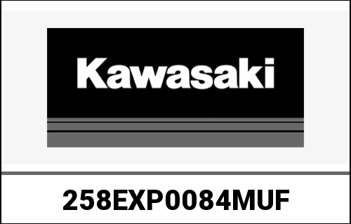 KAWASAKI / カワサキ Genuine SPARE MUFFLER (NO ENDCAP 258EX | 258EXP0084MUF